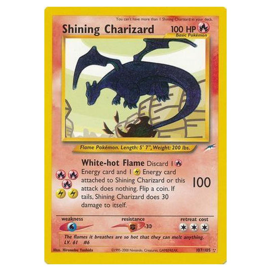 Pokemon - Neo Destiny - Shining Charizard - 107/105