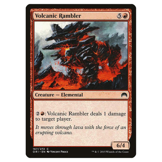 Magic The Gathering - Magic Origins - Volcanic Rambler - 167/272 (Foil)