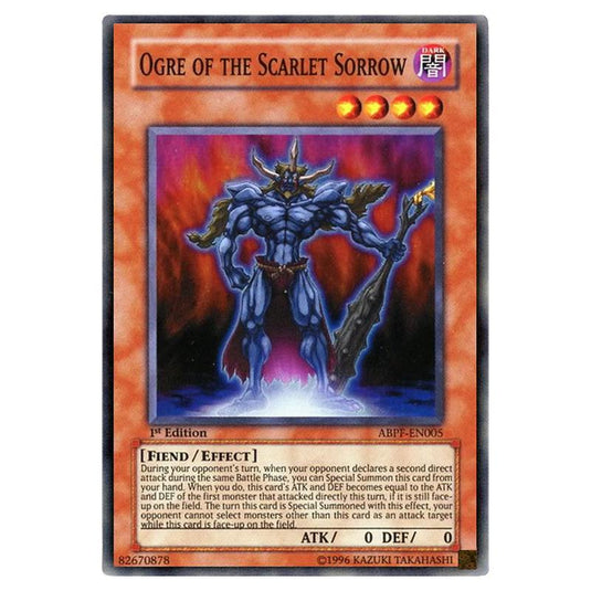 Yu-Gi-Oh! - Absolute Powerforce - Ogre of the Scarlet Sorrow (Super Rare) ABPF-EN005