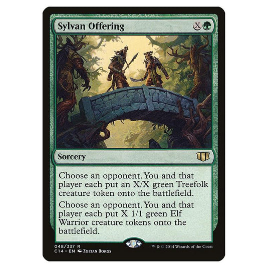 Magic The Gathering - Commander 2014 - Sylvan Offering - 48