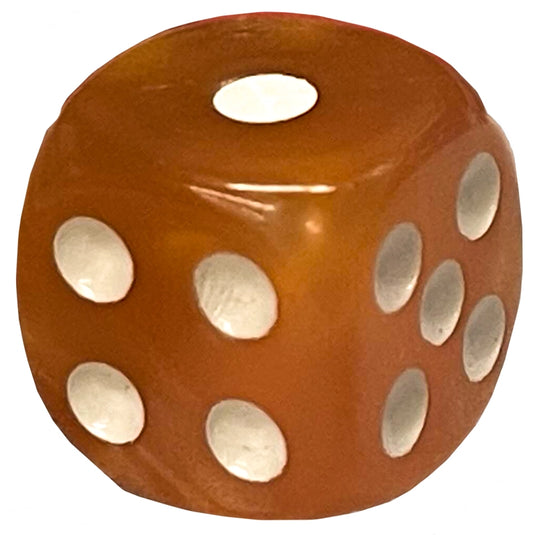 Blackfire Dice - Assorted D6 Dice 12mm Marbled Orange