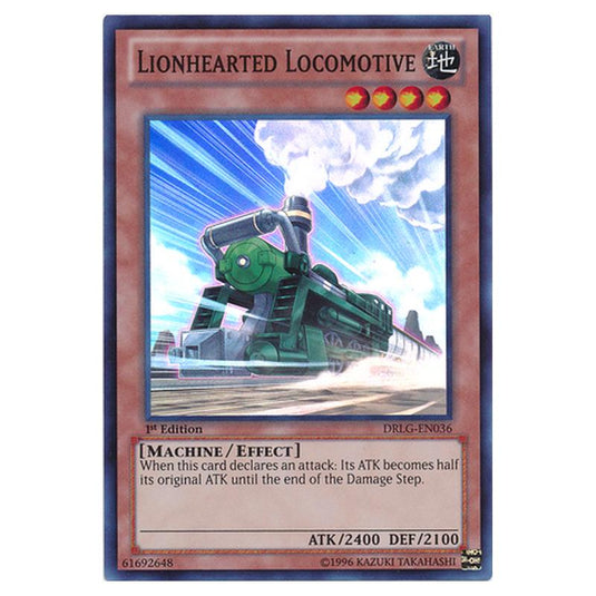 Yu-Gi-Oh! - Dragons of Legend - Lionhearted Locomotive (Super Rare) DRLG-EN036