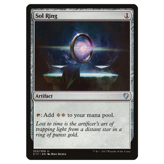 Magic The Gathering - Commander 2017 - Sol Ring - 223/309
