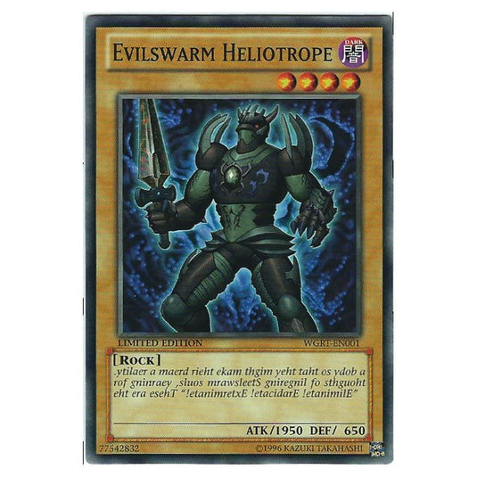 Yu-Gi-Oh! - War of the Giants Reinforcements - Evilswarm Heliotrope (Common) WGRT-EN001
