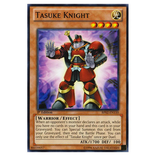 Yu-Gi-Oh! - Battle Pack 2 - War of the Giants - Tasuke Knight (Common) BP02-EN110