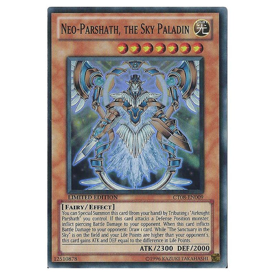 Yu-Gi-Oh! - Collectible Tins 2011 Wave 1 - Neo-Parshath, the Sky Paladin (Super Rare) CT08-EN009