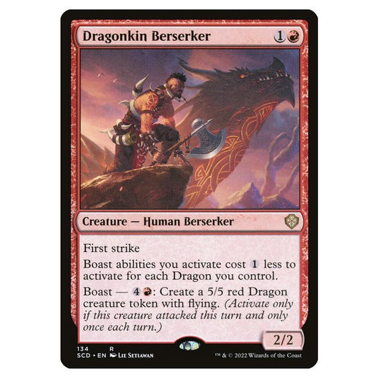 Magic the Gathering - Starter Commander Decks - Dragonkin Berserker - 134
