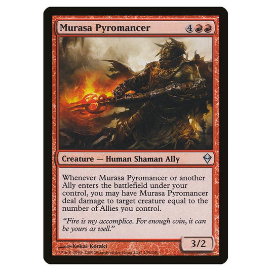 Magic The Gathering - Zendikar - Murasa Pyromancer - 139/249