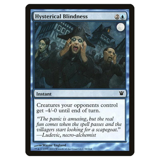 Magic the Gathering - Innistrad - Hysterical Blindness - 59/264