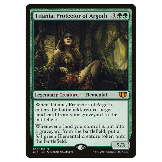 Magic The Gathering - Commander 2014 - Titania, Protector Of Argoth - 50