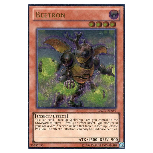 Yu-Gi-Oh! - Galactic Overlord - Beetron (Ultimate Rare) GAOV-EN092