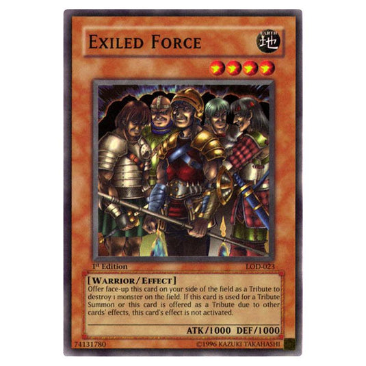 Yu-Gi-Oh! - Legacy of Darkness - Exiled Force (Super Rare) LOD-023