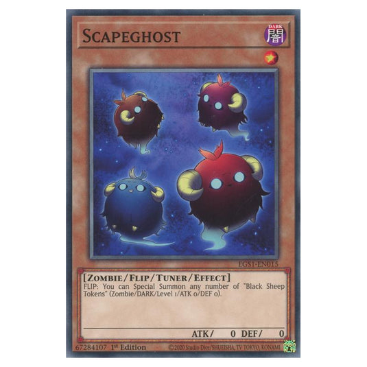 Yu-Gi-Oh! - Egyptian God Deck - Slifer the Sky Dragon - Scapeghost (Common) EGS1-EN015