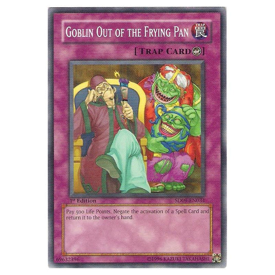 Yu-Gi-Oh! - Structure Deck - Dinosaur's Rage - Goblin Out of the Frying Pan (Common) SD09-EN034