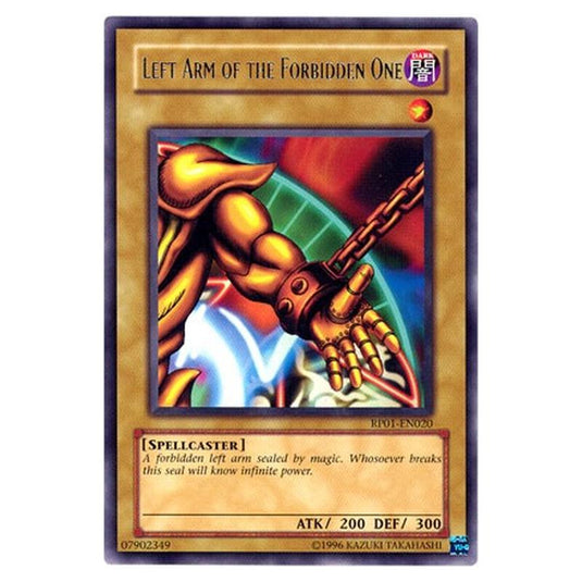 Yu-Gi-Oh! - Retro Pack - Left Arm of the Forbidden One (Rare) RP01-EN020