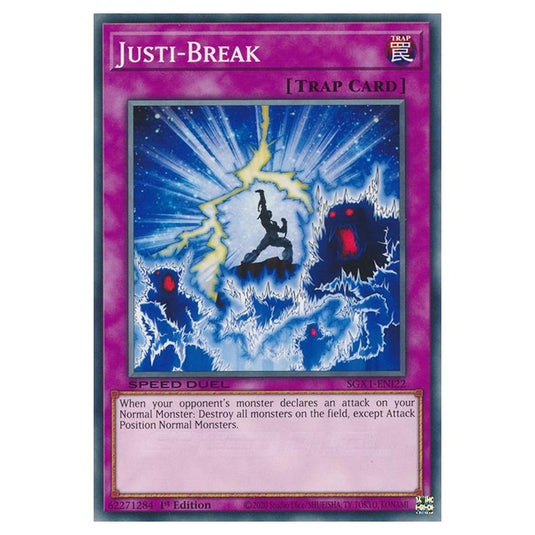Yu-Gi-Oh! - Speed Duel GX - Duel Academy Box - Justi-Break (Common) SGX1-ENI22