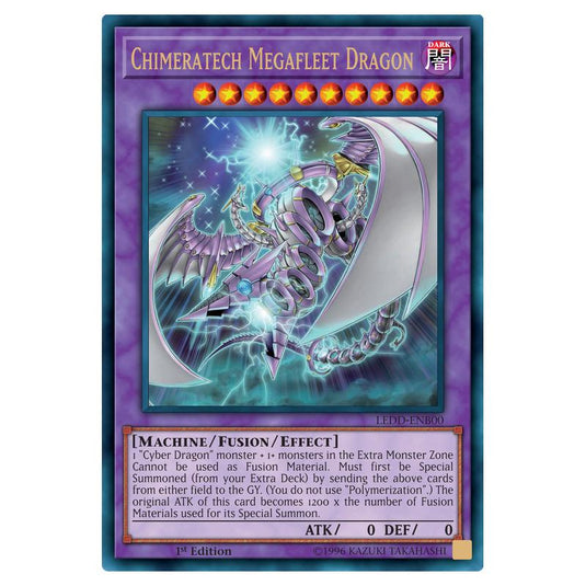 Yu-Gi-Oh! - Legendary Dragon Decks - Chimeratech Megafleet Dragon (Ultra Rare) LEDD-ENB00