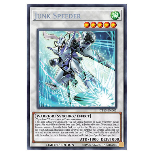 Yu-Gi-Oh! - 2018 Mega-Tins - Junk Speeder (Secret Rare) CT15-EN002