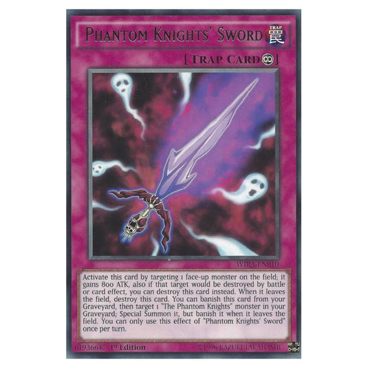Yu-Gi-Oh! - Wing Raiders - Phantom Knights' Sword (Rare) WIRA-EN010