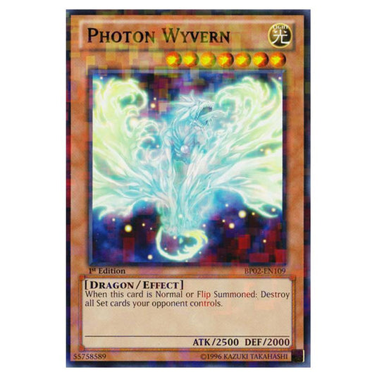 Yu-Gi-Oh! - Battle Pack 2 - War of the Giants - Photon Wyvern (Mosaic Rare) BP02-EN109