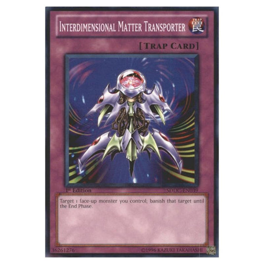 Yu-Gi-Oh! - Dragons Collide Structure Deck - Interdimensional Matter Transporter (Common) SDDC-EN039