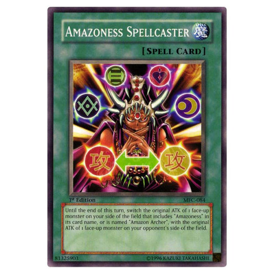 Yu-Gi-Oh! - Magician\'s Force - Amazoness Spellcaster (Common) MFC-084