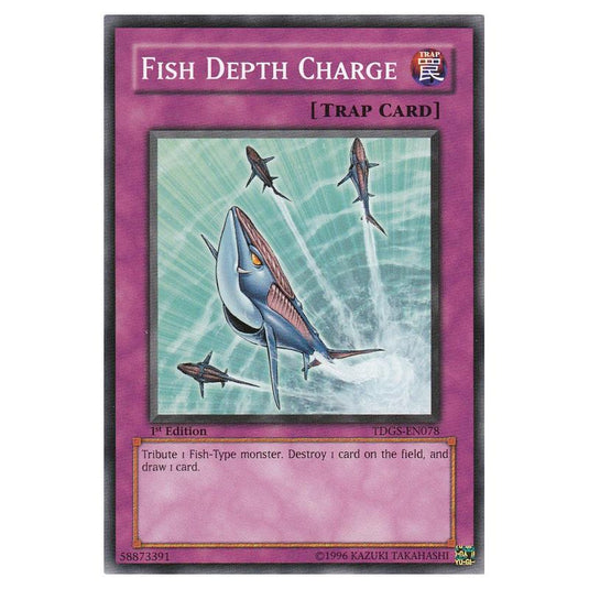Yu-Gi-Oh! - The Duelist Genesis - Fish Depth Charge (Common) TDGS-EN078