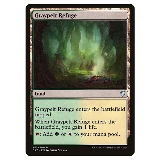Magic The Gathering - Commander 2017 - Graypelt Refuge - 253/309