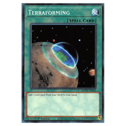 Yu-Gi-Oh! - Structure Deck - Spirit Charmers - Terraforming (Common) SDCH-EN024