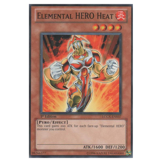 Yu-Gi-Oh! - Legendary Collection 2 - The Duel Academy Years Mega Pack - Elemental HERO Heat (Common) LCGX-EN037