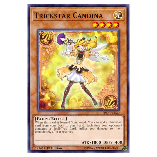 Yu-Gi-Oh! - Star Pack VRAINS - Trickstar Candina (Common) SP18-EN020