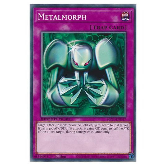 Yu-Gi-Oh! - Speed Duel GX - Duel Academy Box - Metalmorph (Common) SGX1-END17