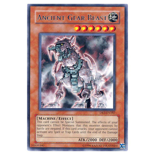 Yu-Gi-Oh! - Dark Revelation Volume 3 - Ancient Gear Beast (Rare) DR3-EN187