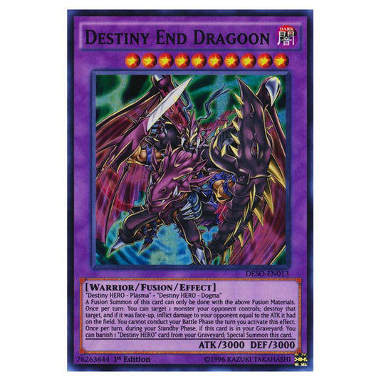 Yu-Gi-Oh! - Destiny Soldiers - Destiny End Dragoon (Super Rare) DESO-EN013