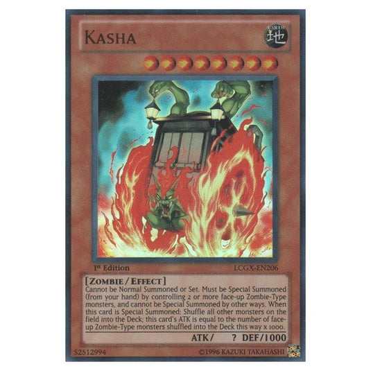 Yu-Gi-Oh! - Legendary Collection 2 - The Duel Academy Years Mega Pack - Kasha (Ultra Rare) LCGX-EN206