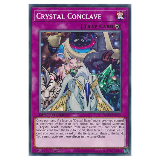 Yu-Gi-Oh! - Speed Duel GX - Duel Academy Box - Crystal Conclave (Common) SGX1-ENF20