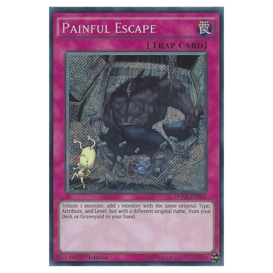 Yu-Gi-Oh! - Dimension of Chaos - Painful Escape (Secret Rare) DOCS-EN081