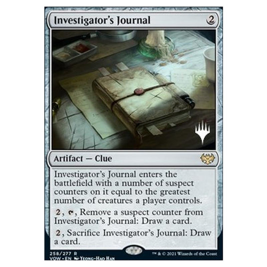 Magic The Gathering - Innistrad: Crimson Vow Promos - Investigator's Journal - 258/277