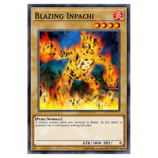 Yu-Gi-Oh! - Starter Deck - Duelist Toolbox - Blazing Inpachi (Common) 5DS3-EN002