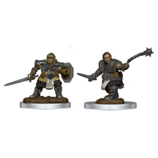 Dungeons & Dragons - Nolzur's Marvelous Miniatures - Dwarf Fighter Female