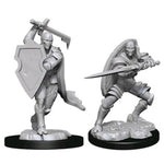 Dungeons & Dragons - Nolzur's Marvelous Miniatures - Warforged Fighter Male