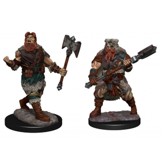 Dungeons & Dragons - Nolzur's Marvelous Miniatures - Human Barbarian Male