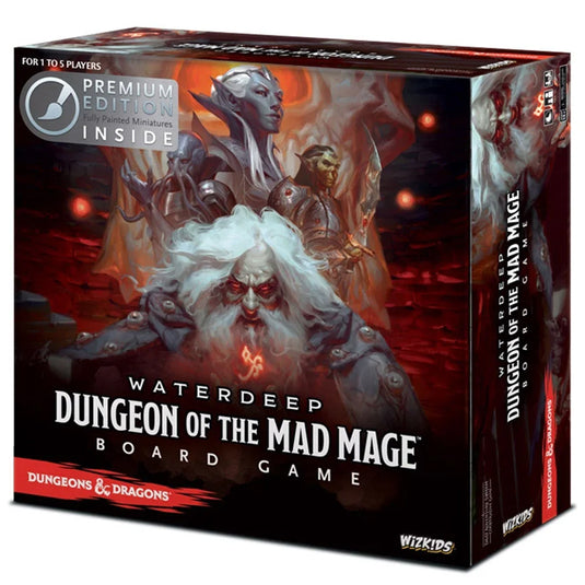 D&D Waterdeep - Dungeon of the Mad Mage Adventure System Board Game Premium Edition