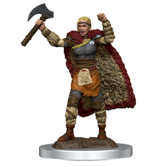 Dungeons & Dragons Icons of the Realms - Premium Figures - Female Human Barbarian