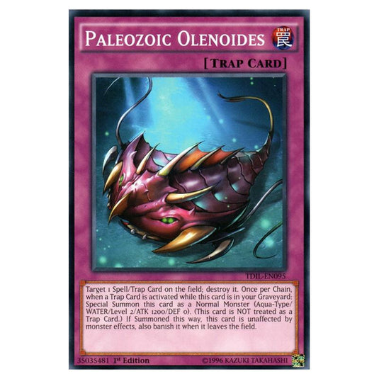 Yu-Gi-Oh! - The Dark Illusion - Paleozoic Olenoides (Common) TDIL-EN095