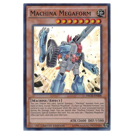 Yu-Gi-Oh! - The New Challengers - Super Edition - Machina Megaform (Super Rare) NECH-ENS06