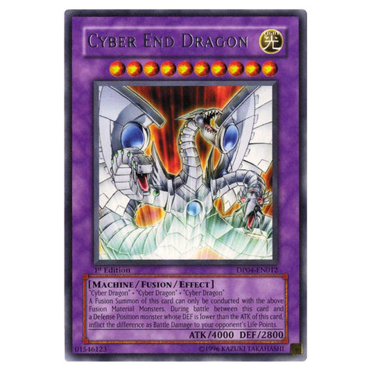 Yu-Gi-Oh! - Duelist Pack - Zane Truesdale - Cyber End Dragon (Rare) DP04-EN012