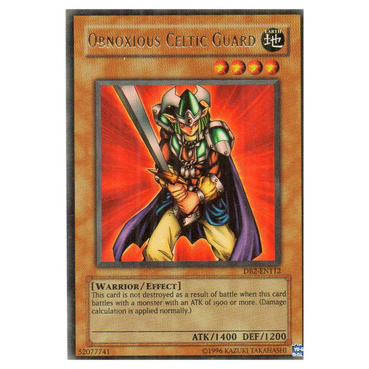 Yu-Gi-Oh! - Dark Beginning 2 - Obnoxious Celtic Guard (Ultra Rare) DB2-EN112