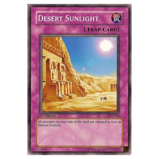 Yu-Gi-Oh! - Ancient Sanctuary - Desert Sunlight (Common) AST-106