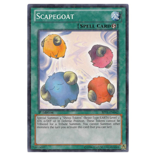 Yu-Gi-Oh! - Battle Pack - Epic Dawn - Scapegoat (Starfoil Rare) BP01-EN042